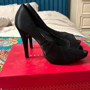 Kelly and Katie Peep Toe Heels